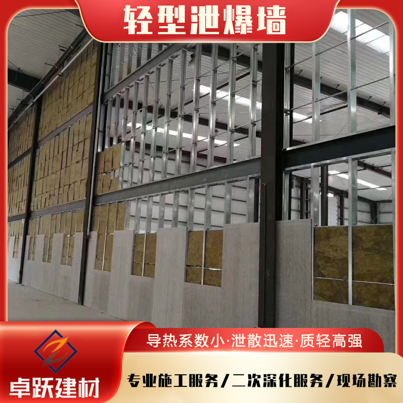 黃石化工廠泄爆墻特性是什么